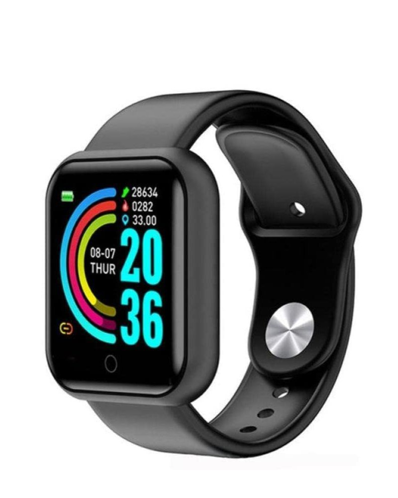 Rockman D20 Waterproof Touchscreen Smartwatch-Black